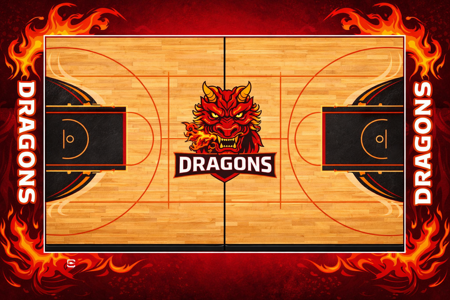 主題定制運(yùn)動(dòng)球場(chǎng)效果圖